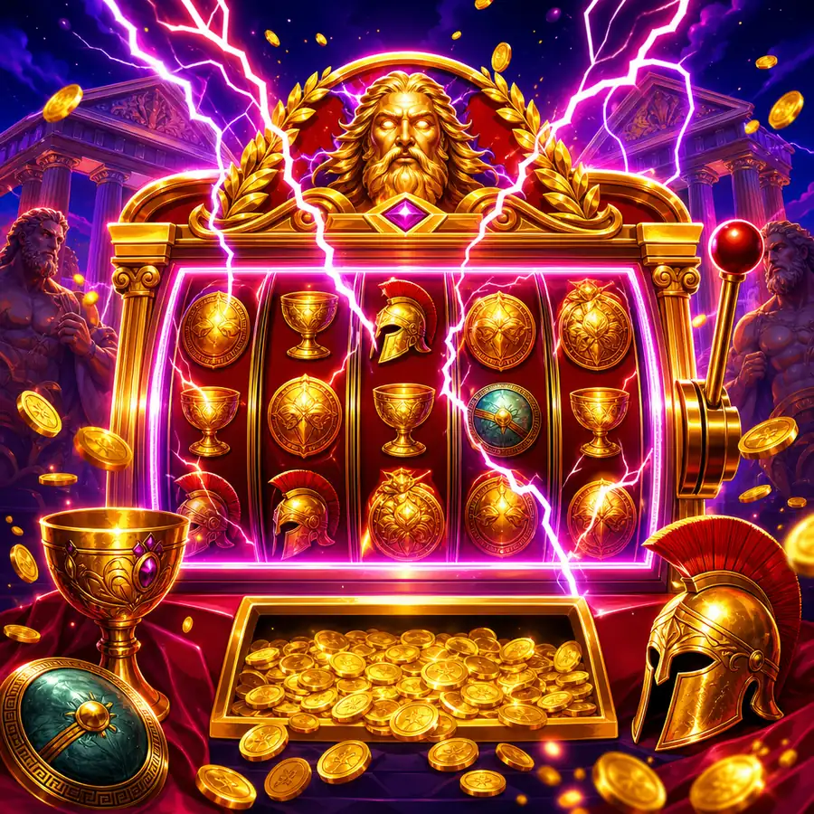 Ilustrasi edukasi untuk Kupas Tuntas Mekanik Tumble Olympus Slot